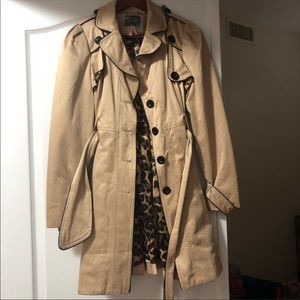 Lipstick London trench coat